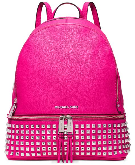 michael kors large pink backpack|Michael Kors large pink bag.